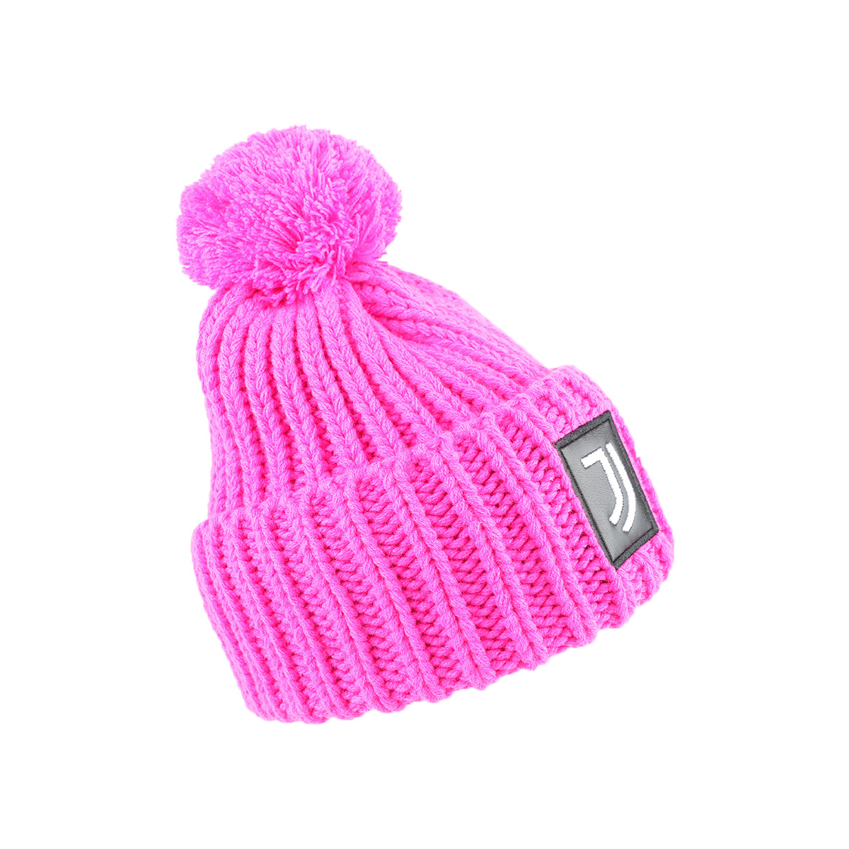 CAPPELLO UNITO C/PON PON FUXIA 100% PC JUVENTUS