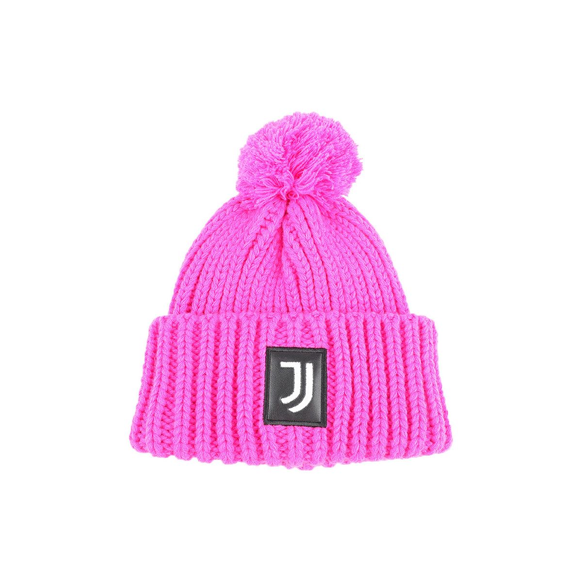 CAPPELLO UNITO C/PON PON FUXIA 100% PC JUVENTUS