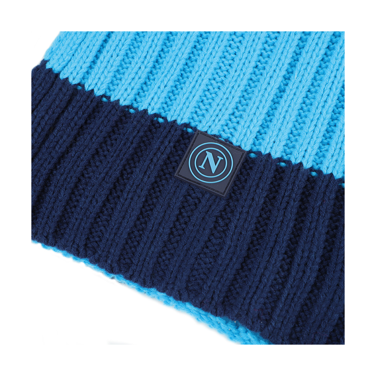 SCIARPA MAGLIA RIGHE 100%PC SSC NAPOLI