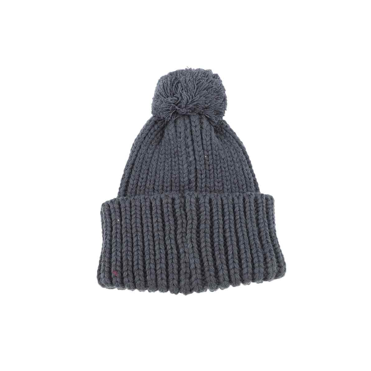 CAPPELLO UNITO C/PON PON NAVY 100% PC SSC NAPOLI
