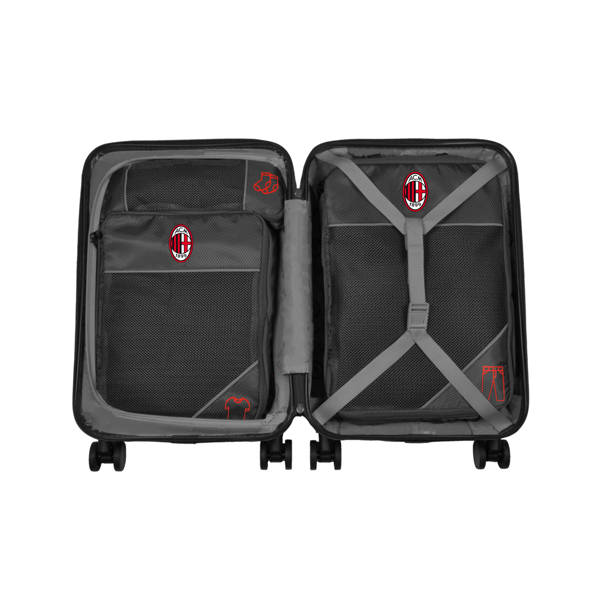 SET 5 PZ TRAVEL 100%PL MILAN