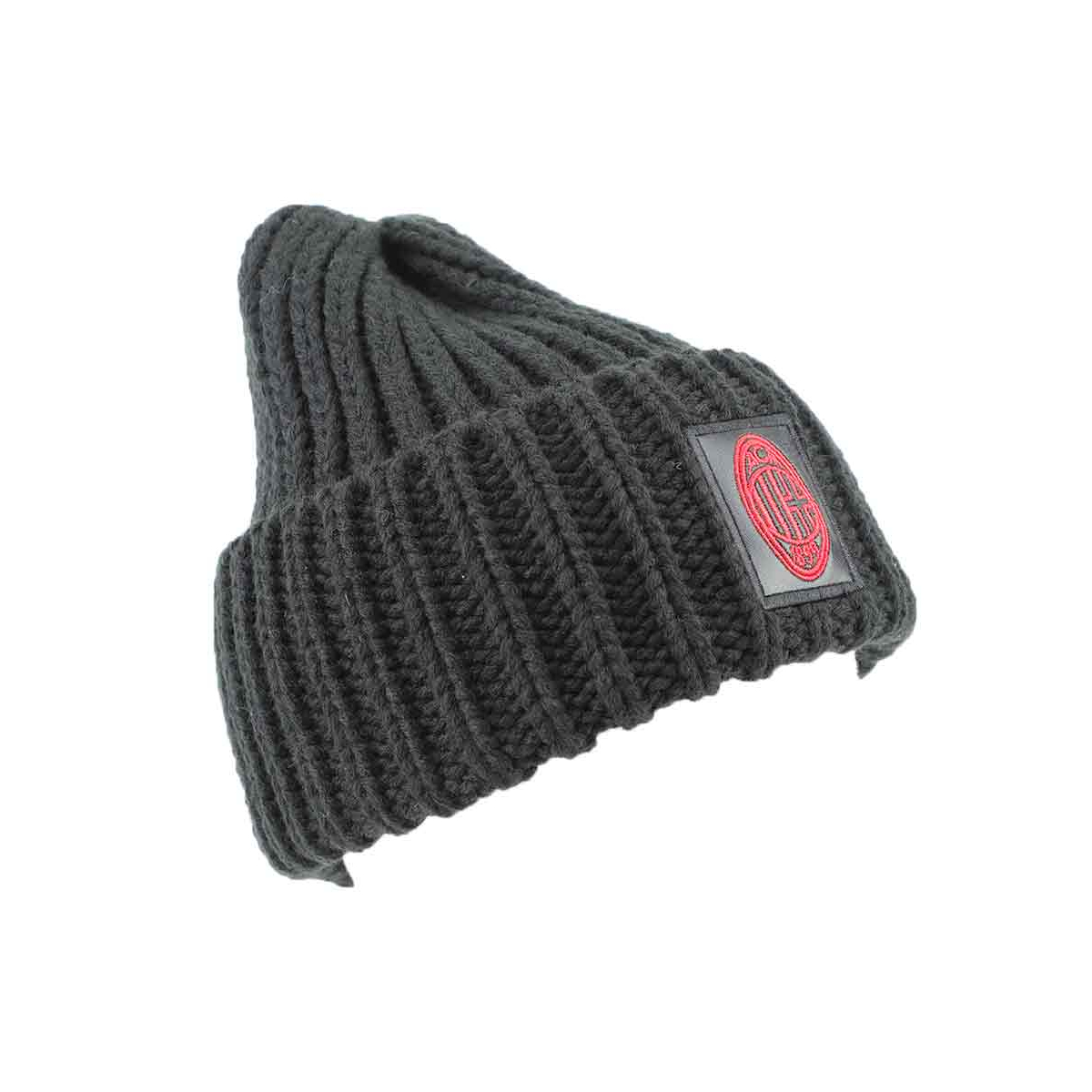 CAPPELLO UNITO NERO 100% PC MILAN