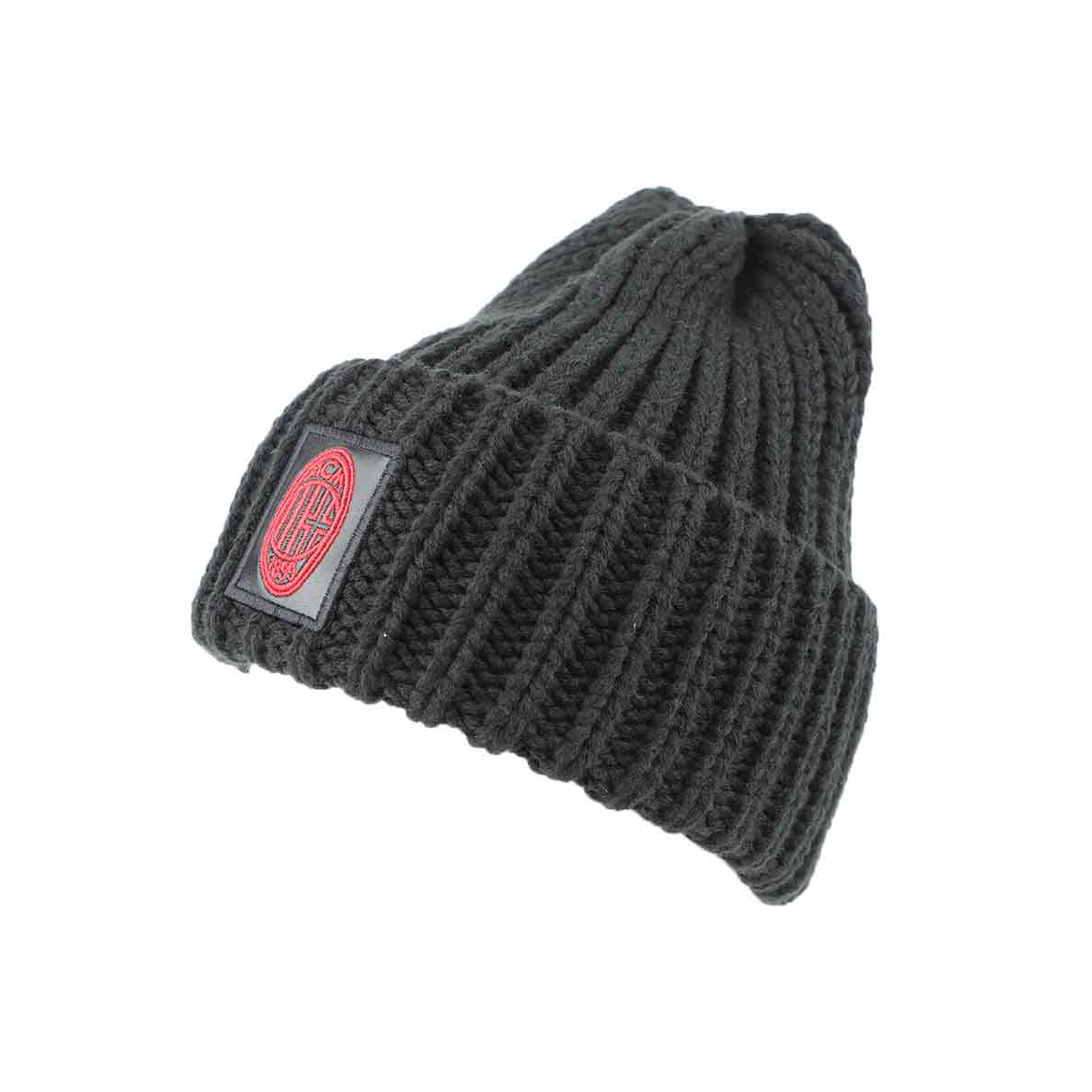 CAPPELLO UNITO NERO 100% PC MILAN