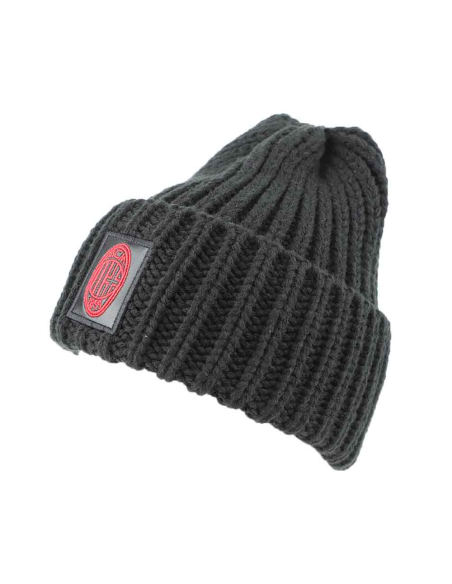 CAPPELLO UNITO NERO 100% PC MILAN