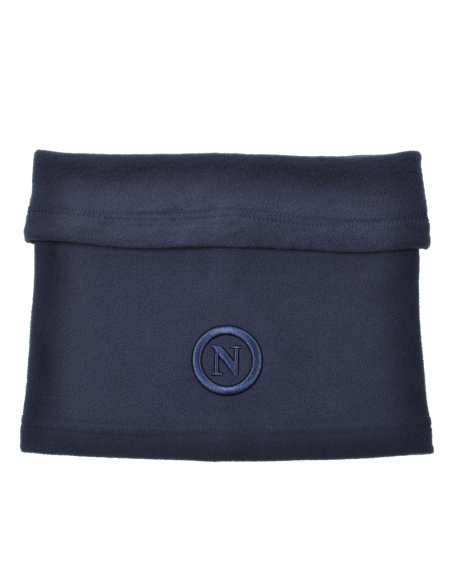 SCALDACOLLO PILE CON LACCIO BLU ric. BLU 100%PL Enzo Castellano SSC NAPOLI
