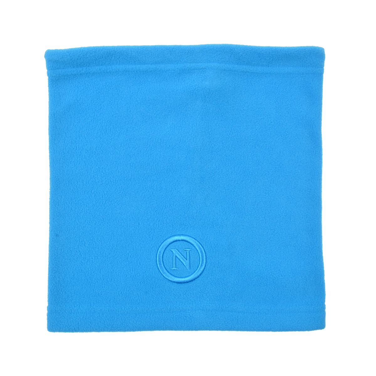Scaldacollo Pile Con Laccio Azzurro Ric. Azzurro 100%pl Enzo Castellano Ssc Napoli - Imma Italy