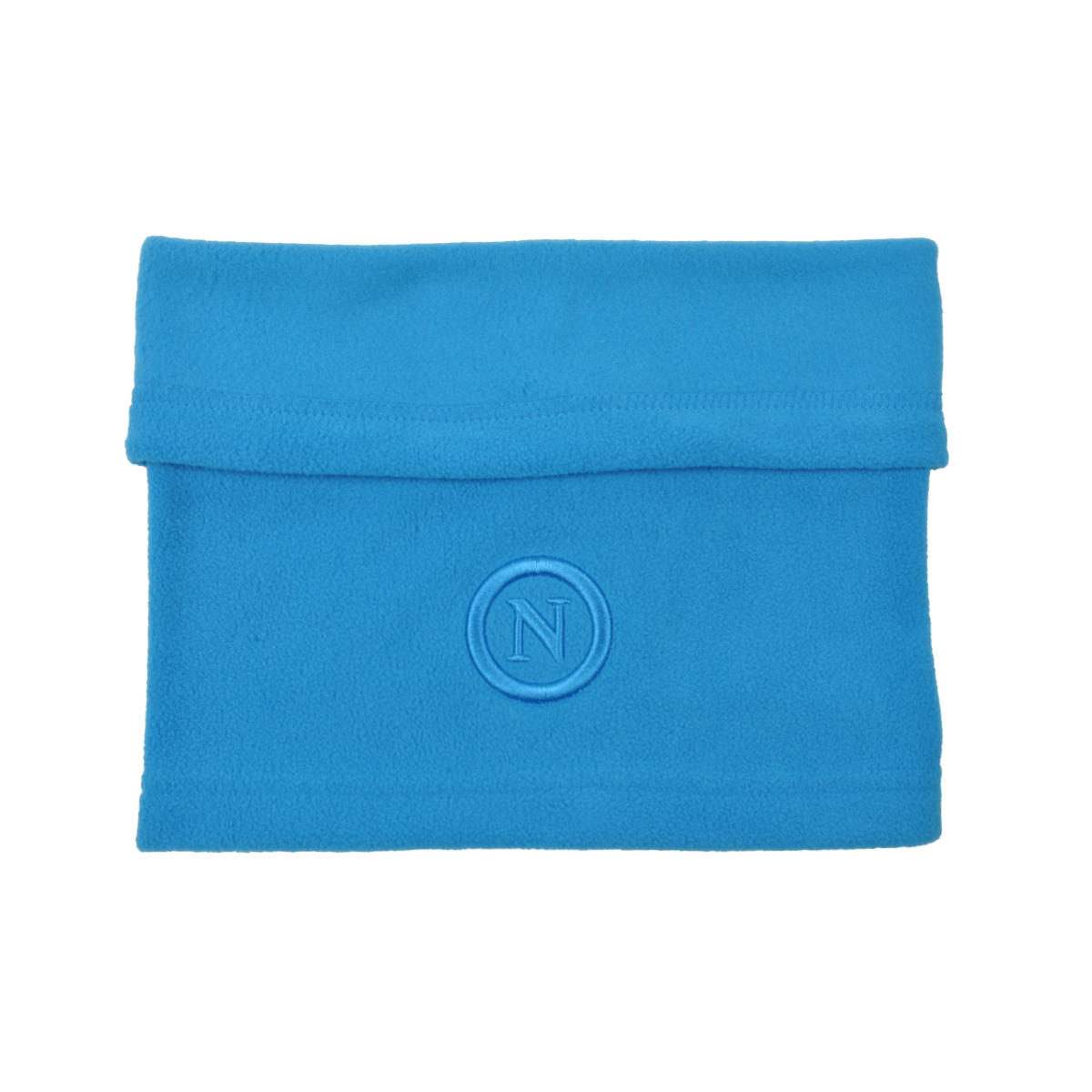 Scaldacollo Pile Con Laccio Azzurro Ric. Azzurro 100%pl Enzo Castellano Ssc Napoli - Imma Italy