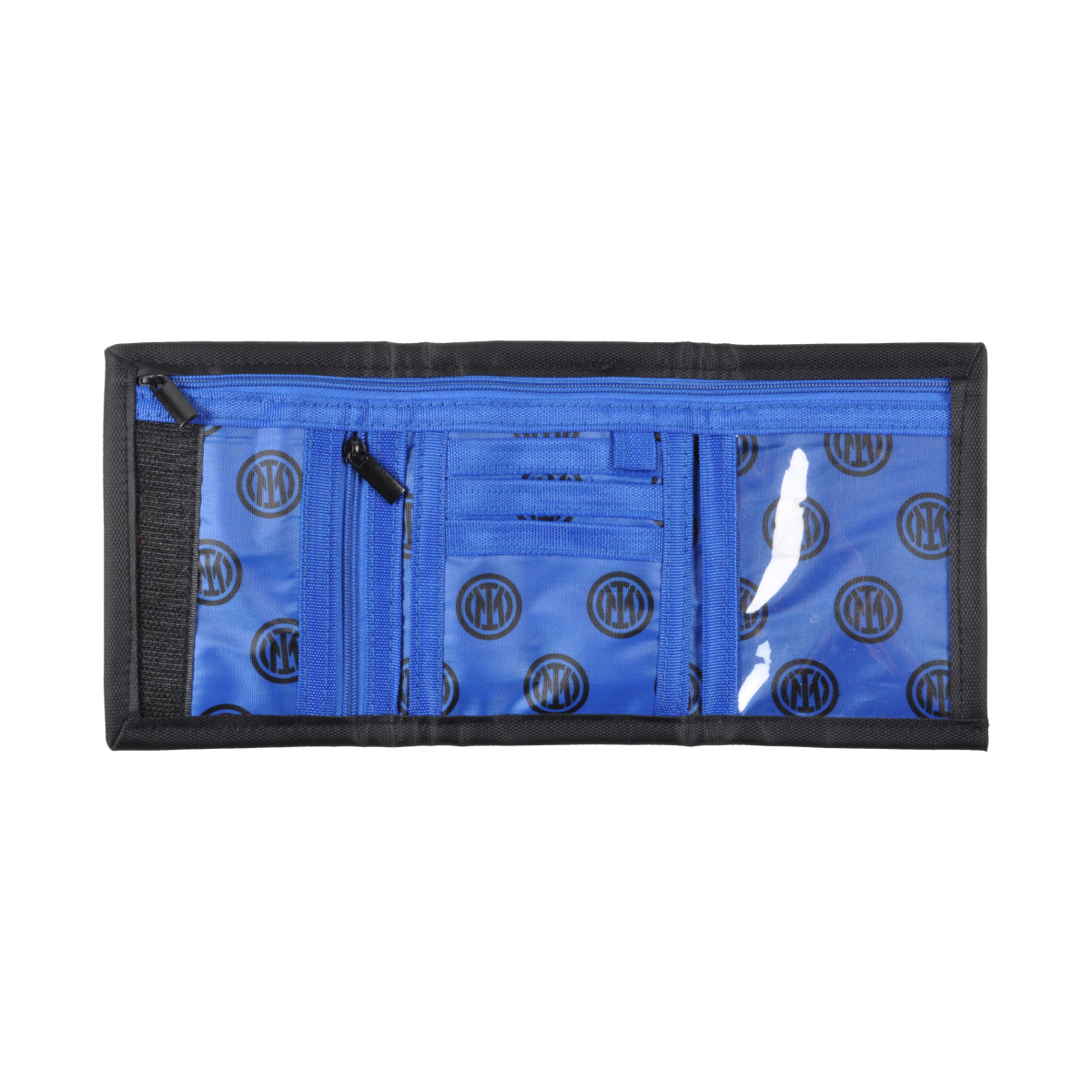 PORTAFOGLIO STRAPPO 50%NY 50%PVC INTER