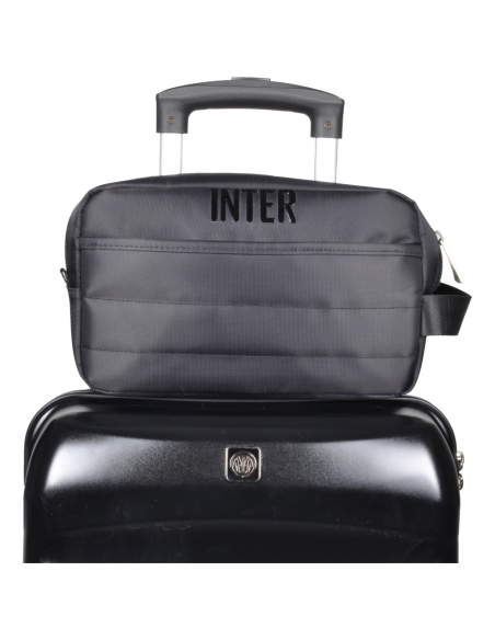 POCHETTE TRAVEL 2 ZIP 50%NY 50%PVC INTER
