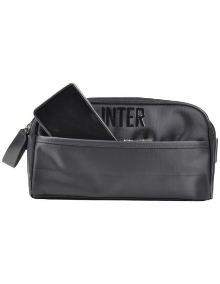 POCHETTE TRAVEL 2 ZIP 50%NY 50%PVC INTER