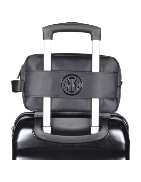 POCHETTE TRAVEL 2 ZIP 50%NY 50%PVC INTER