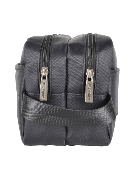 POCHETTE TRAVEL 2 ZIP 50%NY 50%PVC ROMA