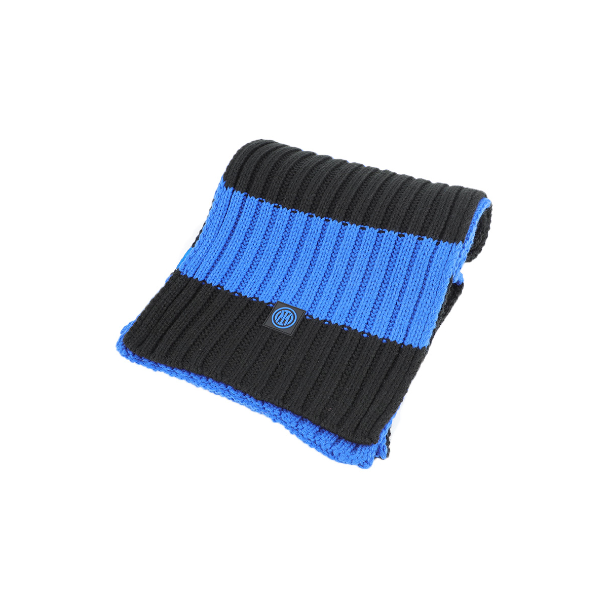 SCIARPA MAGLIA RIGHE 100%PC INTER