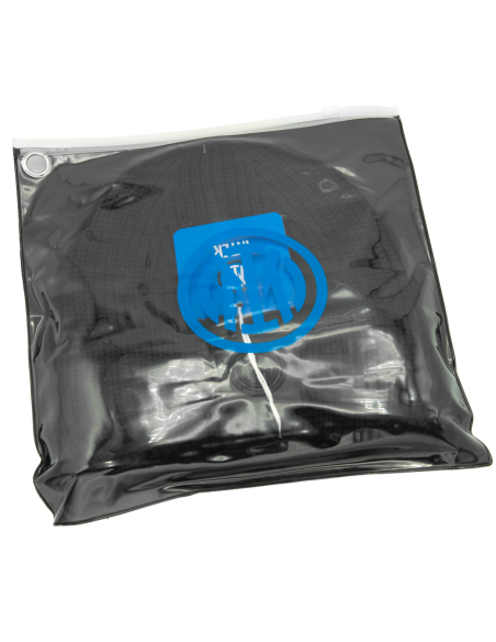 CAPPELLO UNITO C/PON PON NERO 100% PC INTER