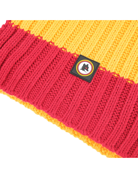 SCIARPA MAGLIA RIGHE 100%PC ROMA