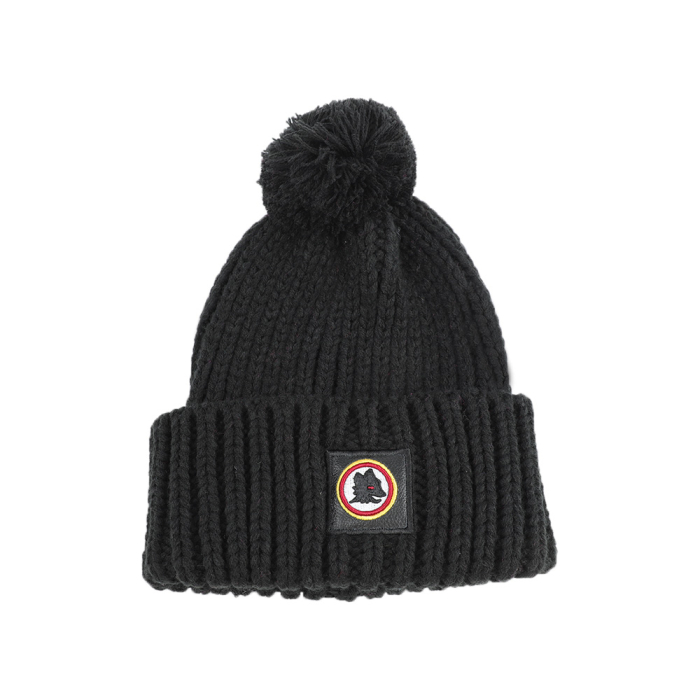 CAPPELLO UNITO C/PON PON NERO 100% PC ROMA