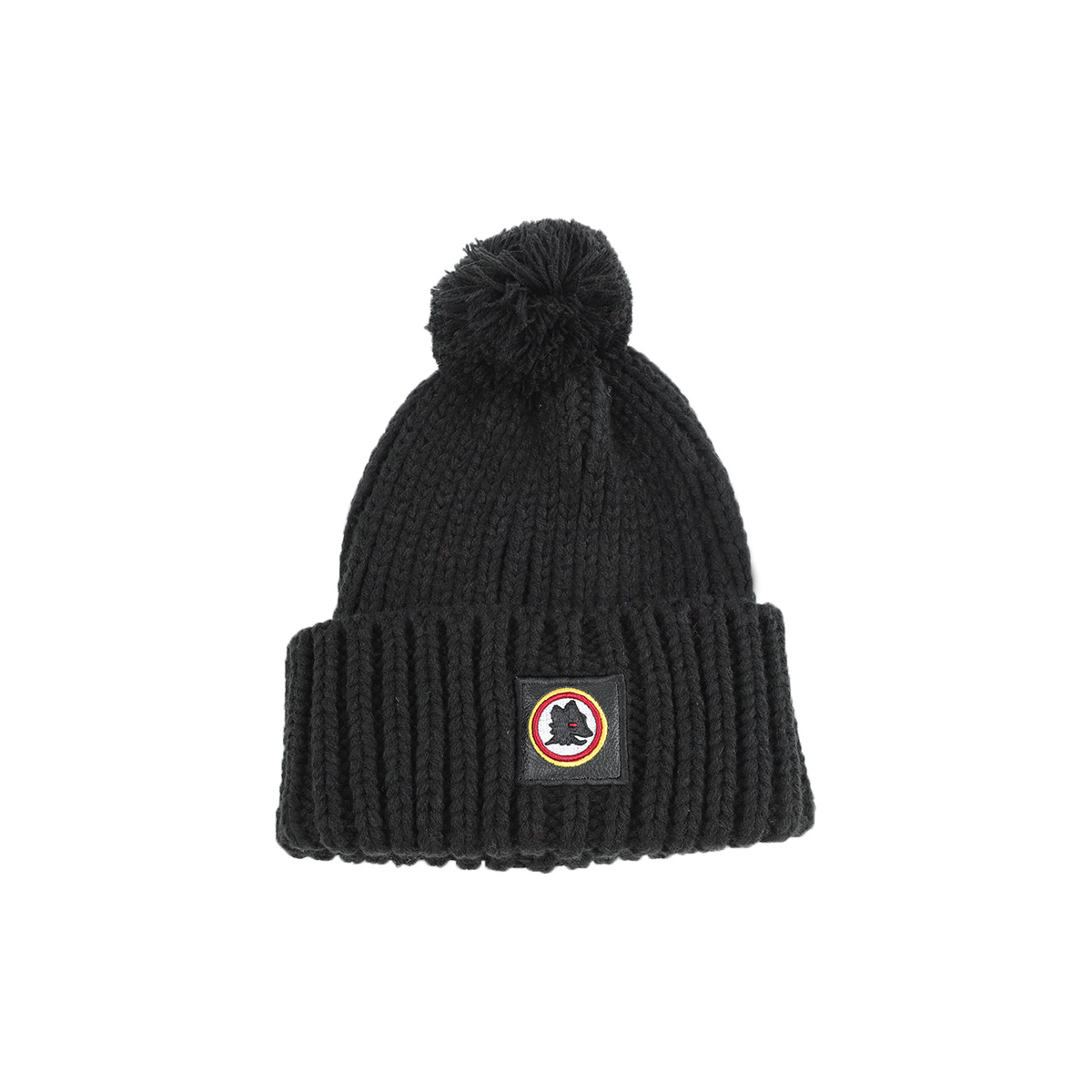 CAPPELLO UNITO C/PON PON NERO 100% PC ROMA