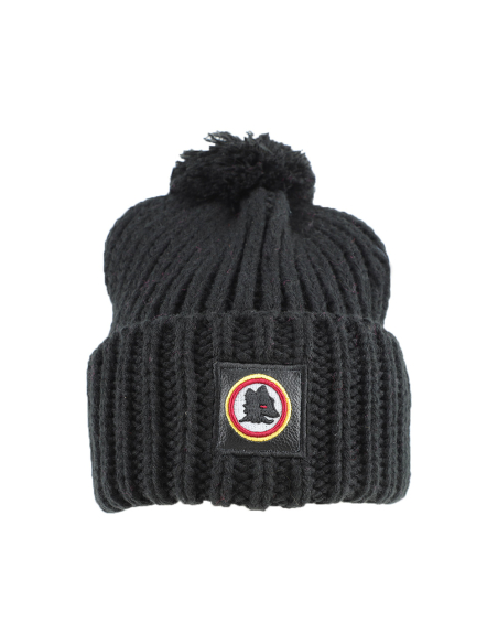 CAPPELLO UNITO C/PON PON NERO 100% PC ROMA