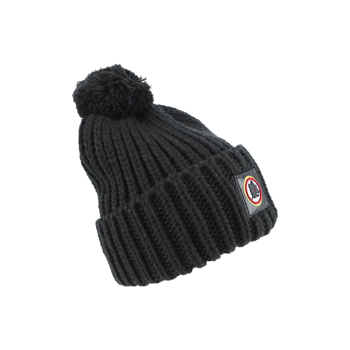 CAPPELLO UNITO C/PON PON NERO 100% PC ROMA