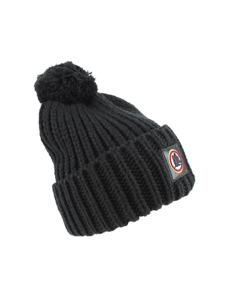 CAPPELLO UNITO C/PON PON NERO 100% PC ROMA