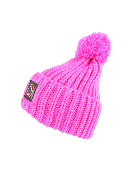 CAPPELLO UNITO C/PON PON FUXIA 100% PC ROMA