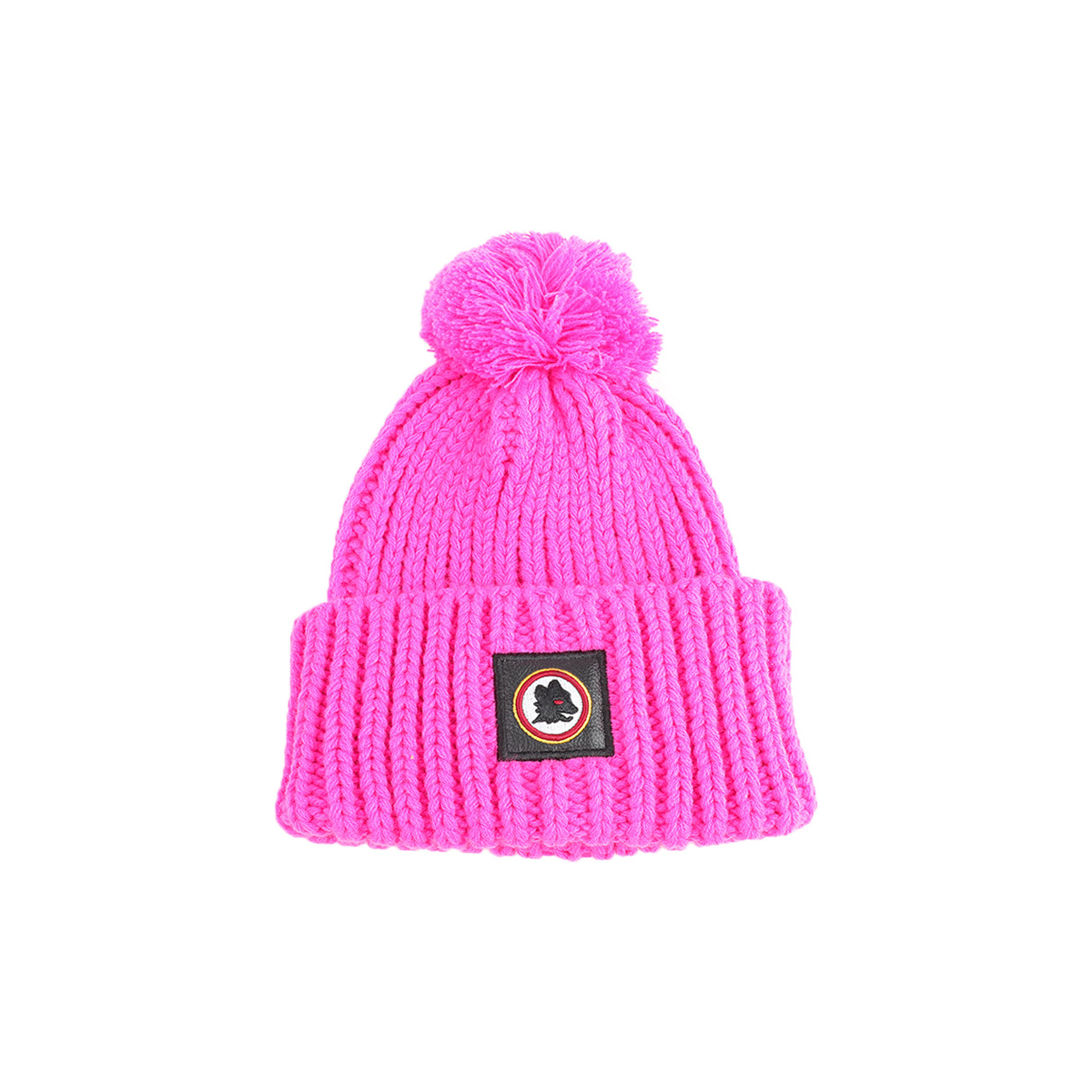 CAPPELLO UNITO C/PON PON FUXIA 100% PC ROMA