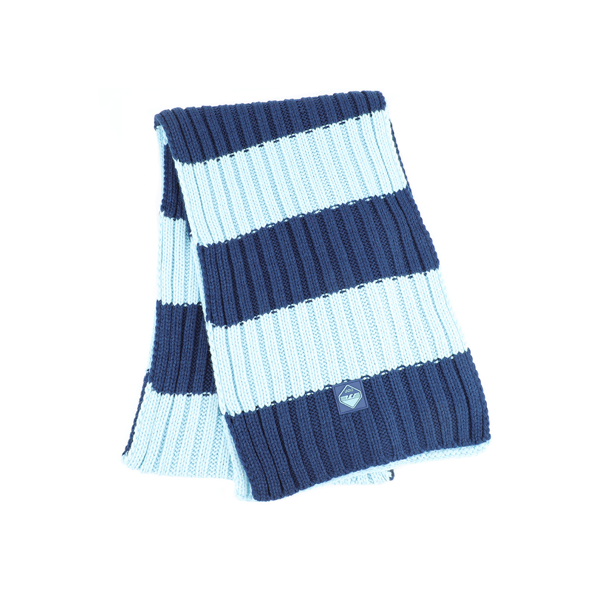 SCIARPA MAGLIA RIGHE 100%PC LAZIO