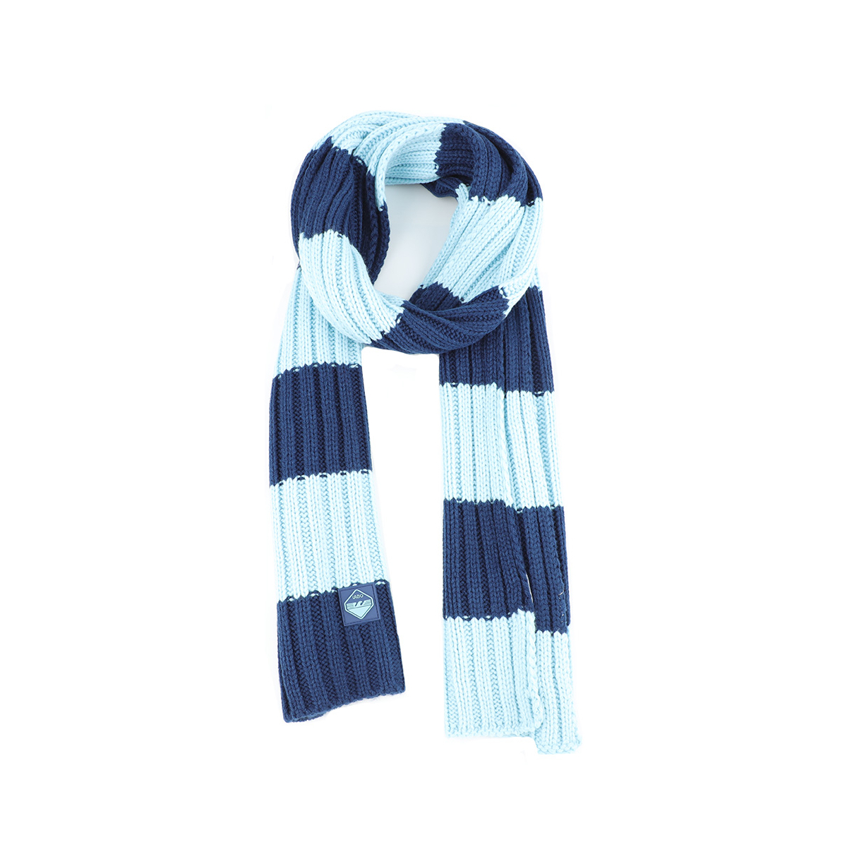 SCIARPA MAGLIA RIGHE 100%PC LAZIO
