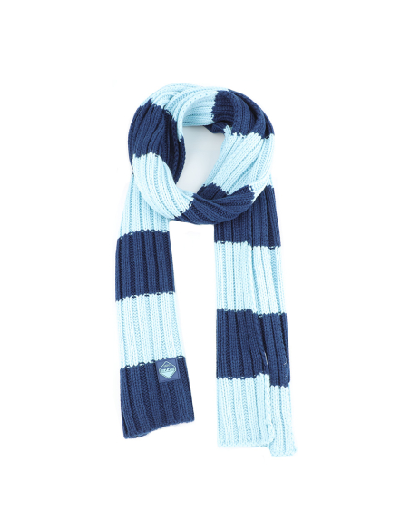 SCIARPA MAGLIA RIGHE 100%PC LAZIO