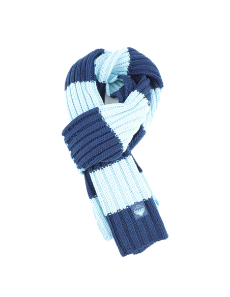 SCIARPA MAGLIA RIGHE 100%PC LAZIO