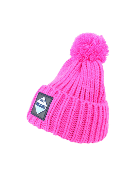 CAPPELLO UNITO C/PON PON FUXIA 100% PC LAZIO