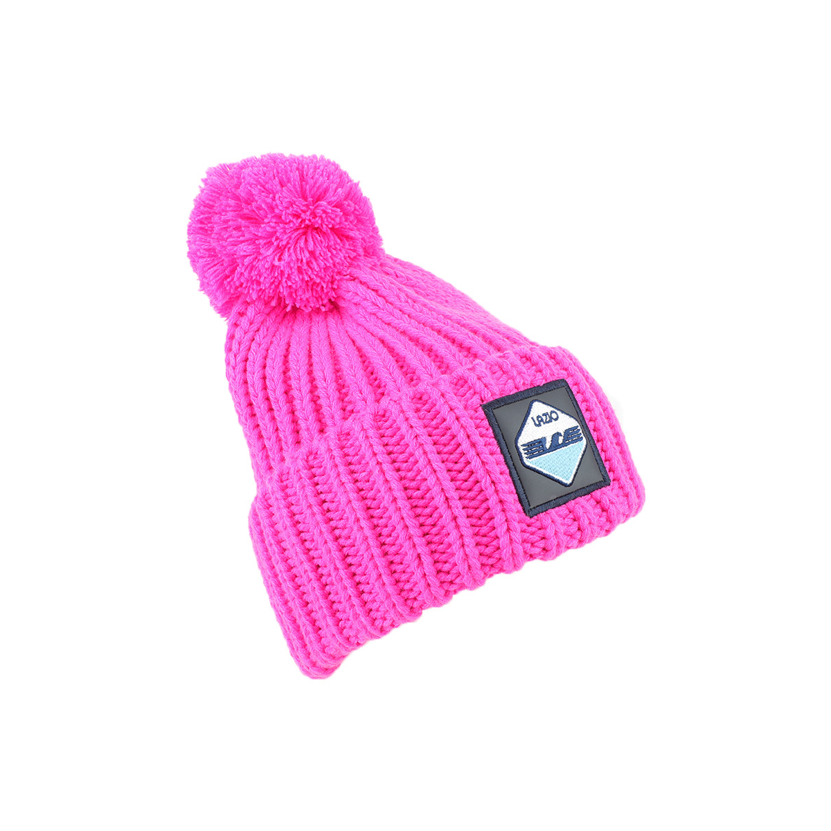 CAPPELLO UNITO C/PON PON FUXIA 100% PC LAZIO