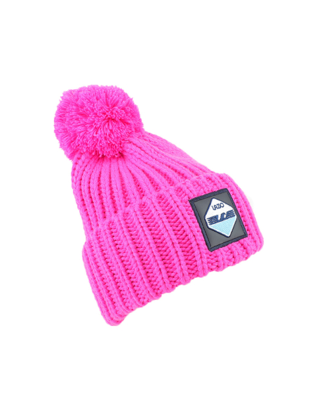 CAPPELLO UNITO C/PON PON FUXIA 100% PC LAZIO