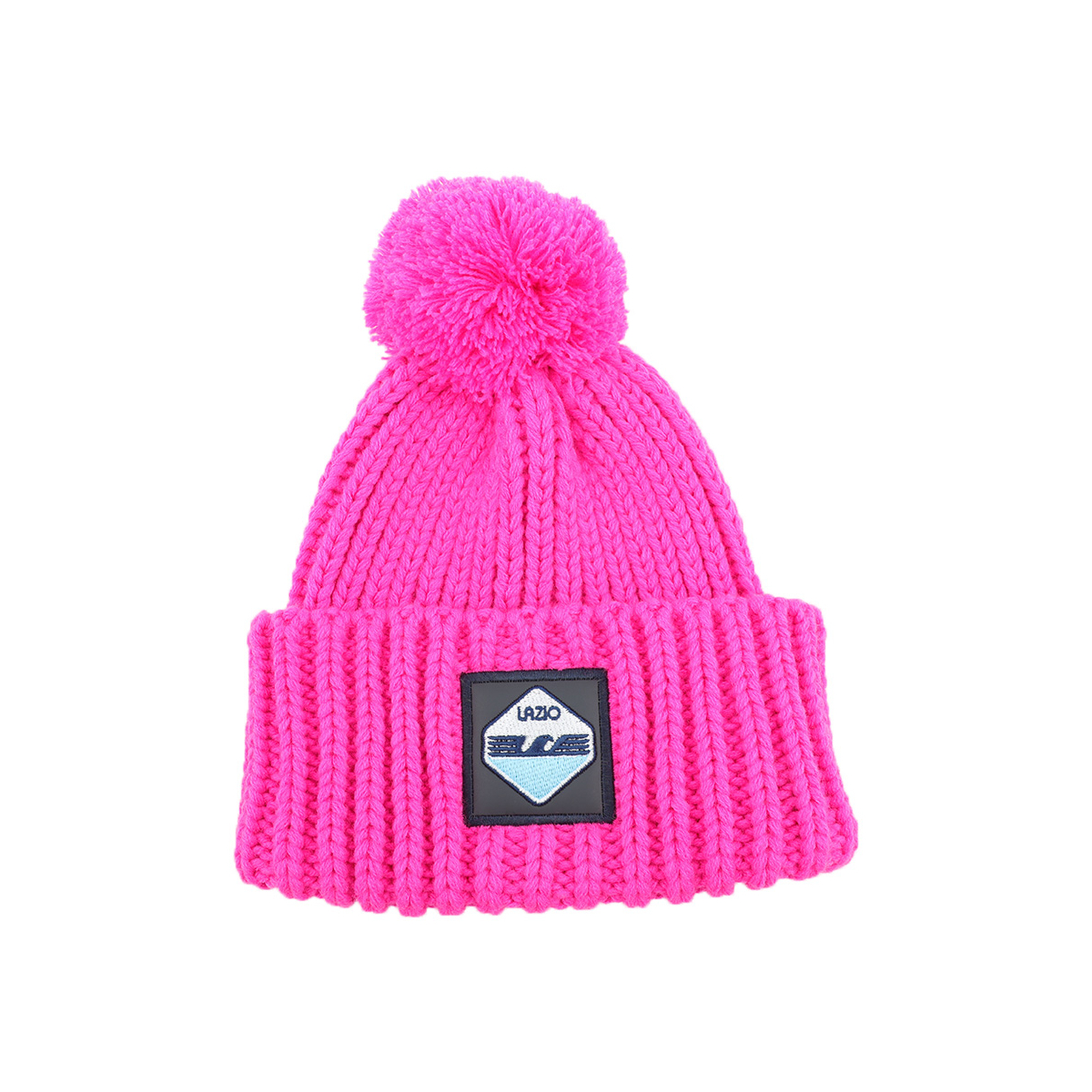 CAPPELLO UNITO C/PON PON FUXIA 100% PC LAZIO