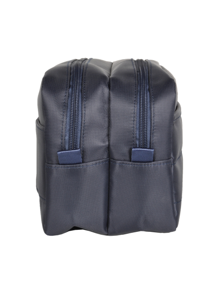 POCHETTE TRAVEL 2 ZIP 50%NY 50%PVC LAZIO