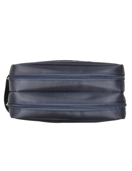 POCHETTE TRAVEL 2 ZIP 50%NY 50%PVC LAZIO