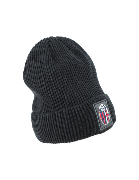 CAPPELLO SKIPPER MAGLIA 1X1 PATCH PELLE RICAMO INT.PILE 50%PC 50%PL BOLOGNA