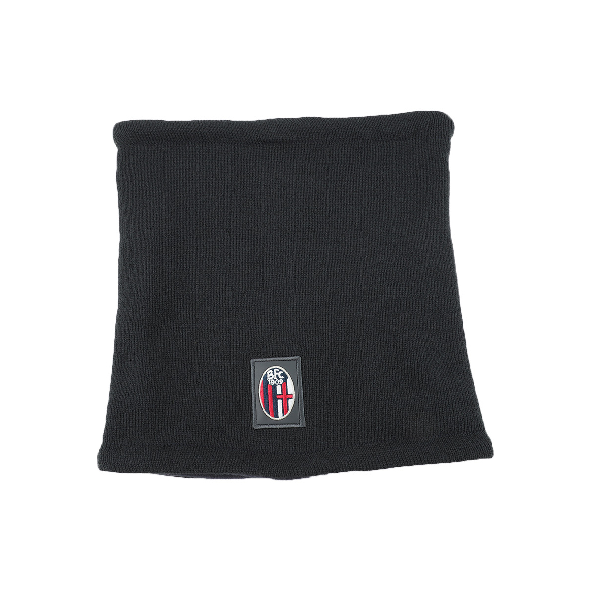 SCALDACOLLO MAGLIA LISCIA PATCH PELLE RICAMATO INT. PILE 50%PC 50%PL BOLOGNA