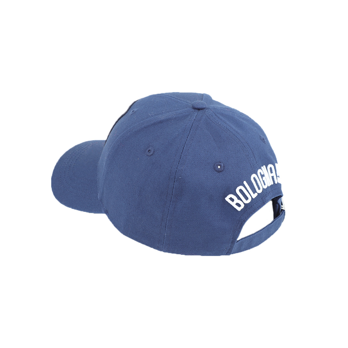 CAPPELLO BASEBALL PATCH PELLE RICAMO 100%CO BOLOGNA