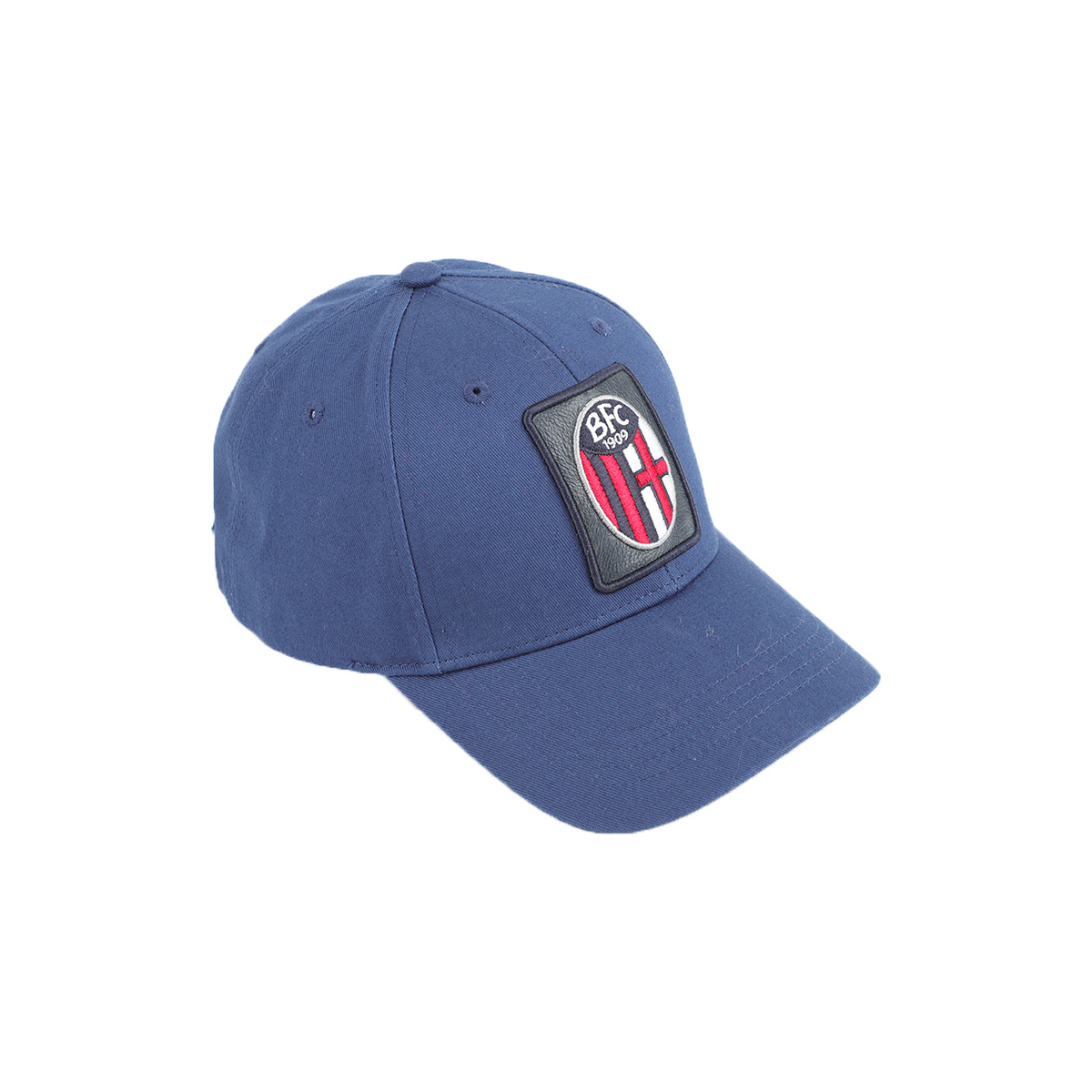 CAPPELLO BASEBALL PATCH PELLE RICAMO 100%CO BOLOGNA