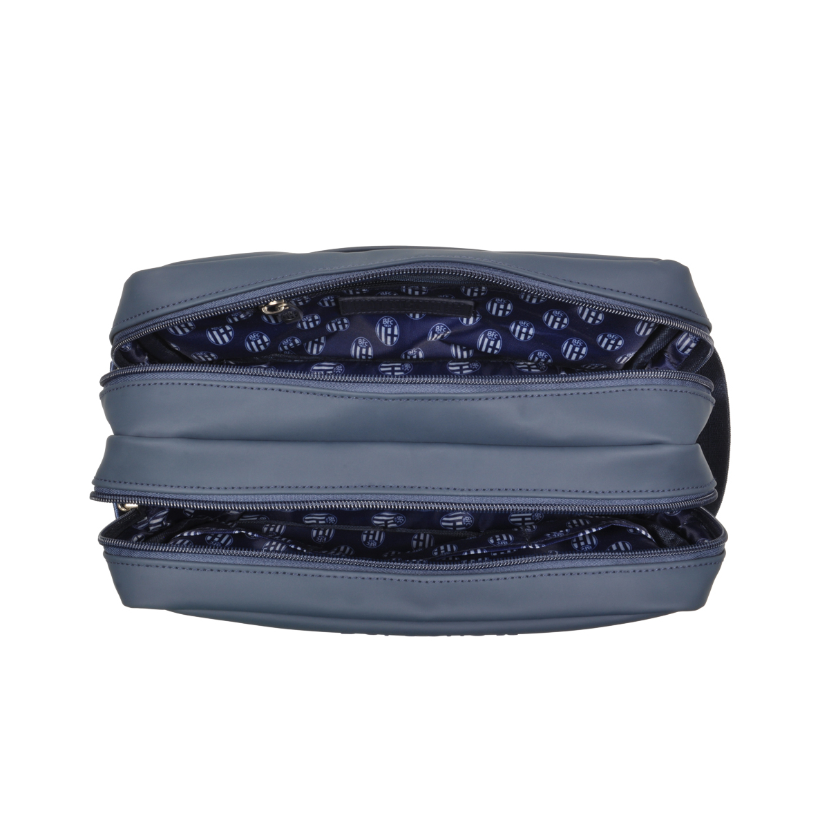POCHETTE TRAVEL 2 ZIP 50%NY 50%PVCL BOLOGNA