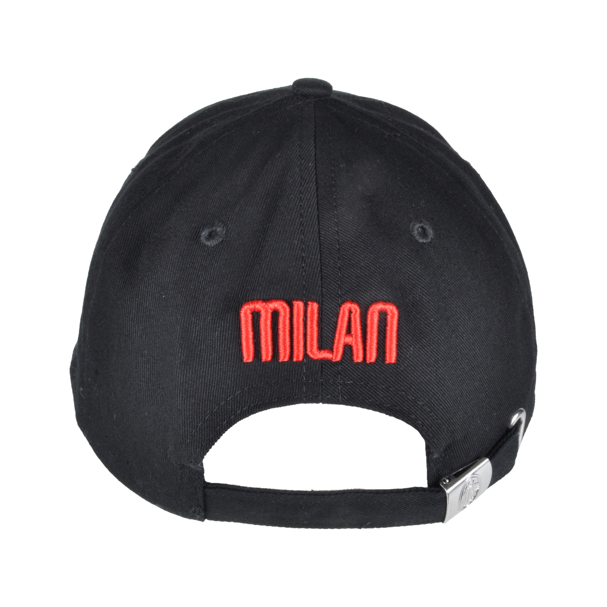 CAPPELLO BASEBALL PATCH PELLE E RICAMO 100%CO MILAN