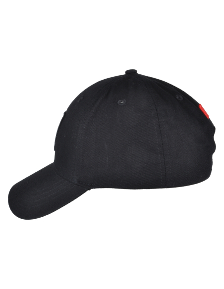 CAPPELLO BASEBALL PATCH PELLE E RICAMO 100%CO MILAN