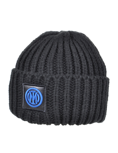 CAPPELLO UNITO NERO 100% PC INTER