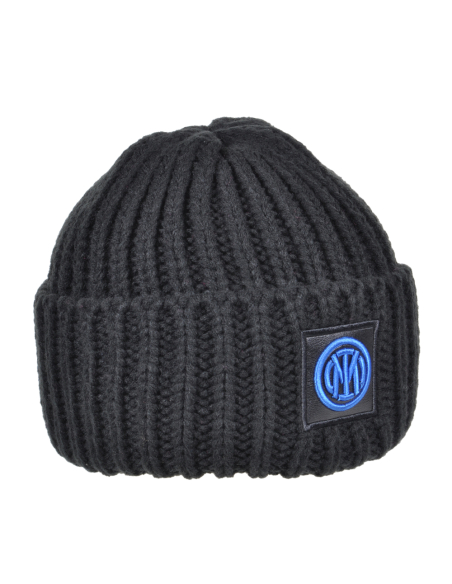 CAPPELLO UNITO NERO 100% PC INTER