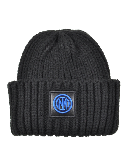 CAPPELLO UNITO NERO 100% PC INTER