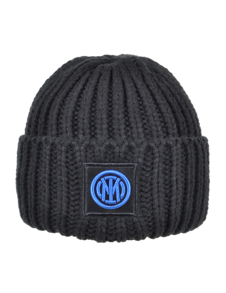 CAPPELLO UNITO NERO 100% PC INTER
