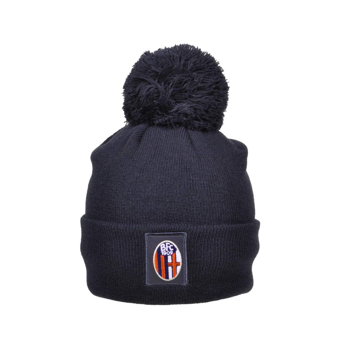 CAPPELLO PONPON MAGLIA LISCIA PATCH PELLE RICAMATO INT. PILE 50%PC 50%PL BOLOGNA