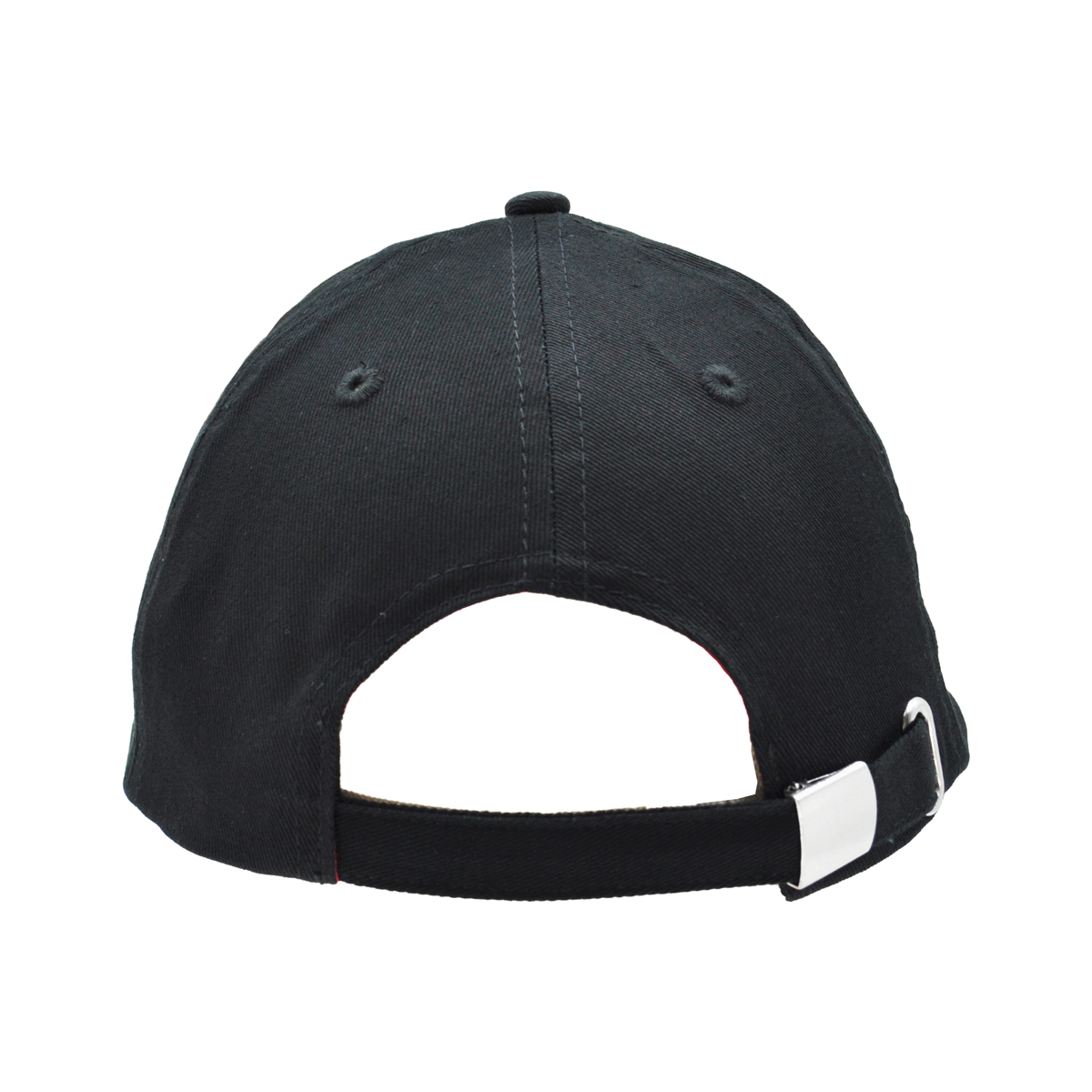 CAPPELLO BASEBALL NERO Ricamo 3D Crest 100%CO ROMA