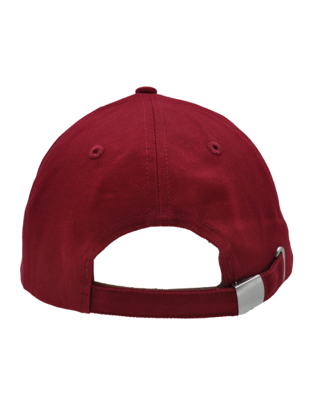 CAPPELLO BASEBALL ROSSO Ricamo 3D Crest 100%CO ROMA